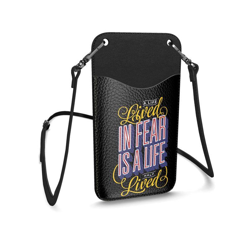 Leather Phone Case With Strap