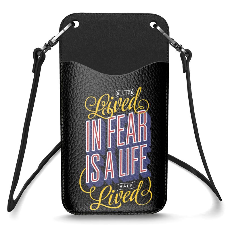 Leather Phone Case With Strap