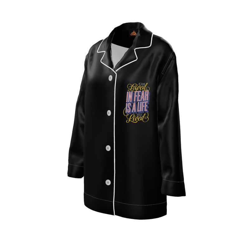 Womens Luxury Pyjama Shirt
