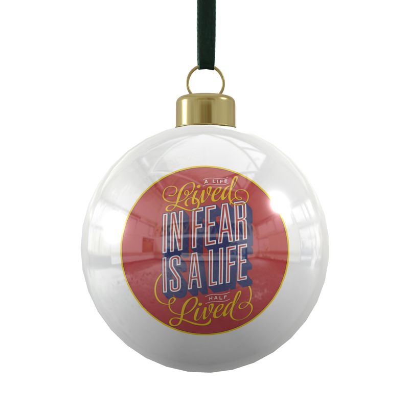 Bone China Baubles