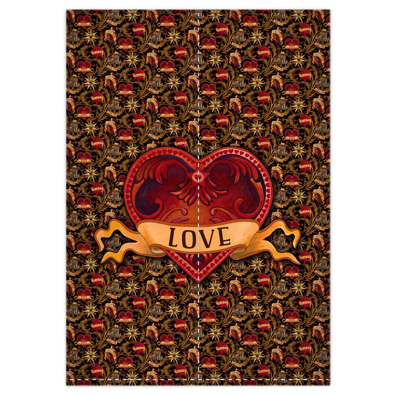 Bohemian Love Duvet Cover