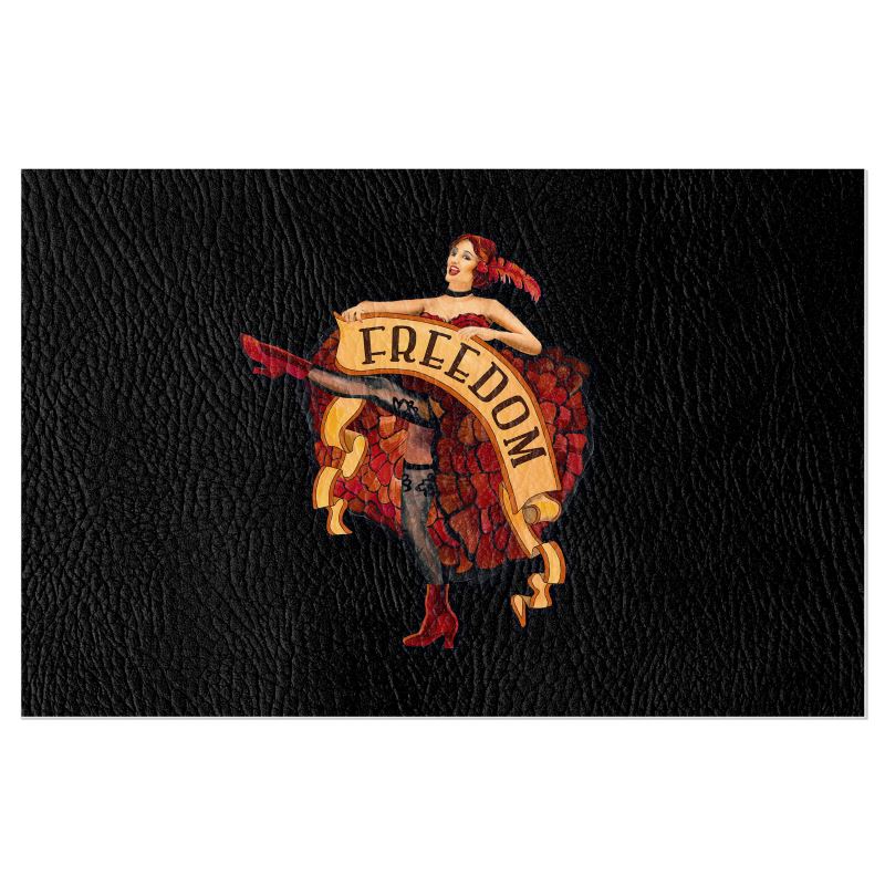 Bohemian Black Placemat