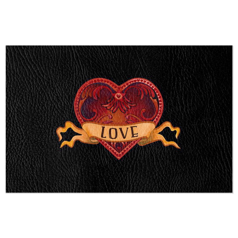 Bohemian Black Placemat
