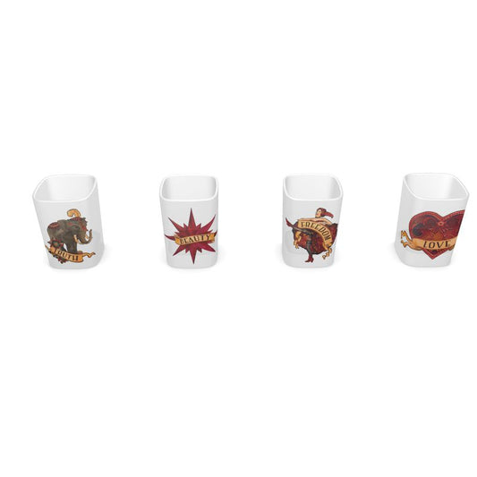 Bohemian Shot Glass Set